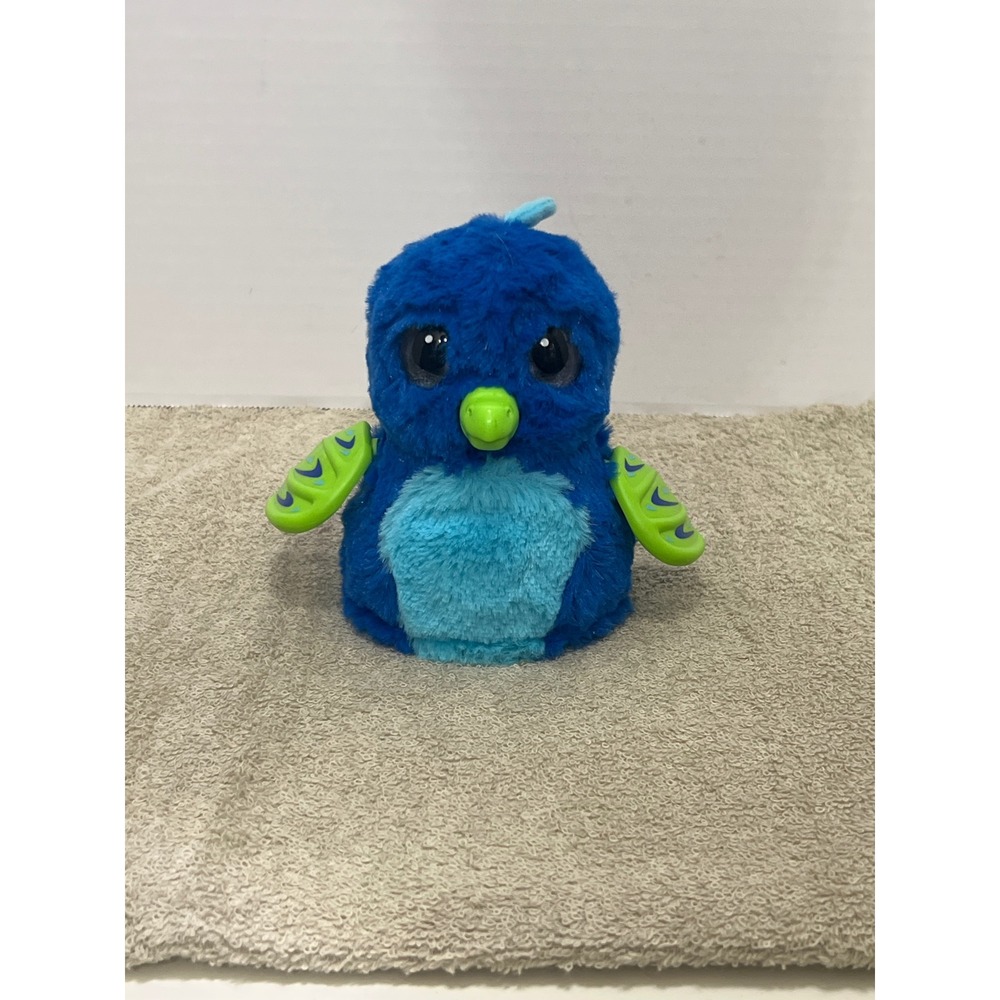 Hatchimals Blue Interactive Talking Bird Toy with Lights and Sounds‎